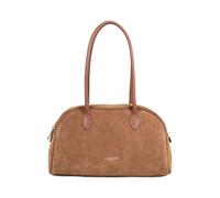 LANCASTER Paris Bolso de hombro 'Lancaster Sac cabas épaule Zippé Suède Camel' marrón One Size EUR
