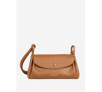 LANCASTER Paris Bolso de hombro 'Lancaster Sac trotteur A rabat aimanté M Accordéon Double Camel - In - Orange' marrón One Size marrón