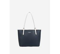 Lancaster - Sac cabas épaule Zippée M Smooth - Bags - Mujer - Azul - ONE SIZE -