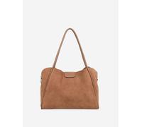 LANCASTER Paris Shopper 'Lancaster Sac cabas épaule Aimantée L Suède Ida Moka' marrón One Size marrón