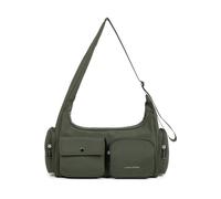 Lancaster - Sac besace Zippé Basic Pocket 510-92 - Bags - Mujer - Verde - ONE SIZE -