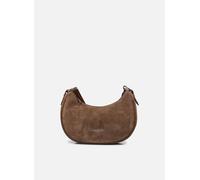 Lancaster Sac besace Zippé S Suède T.U Marrón