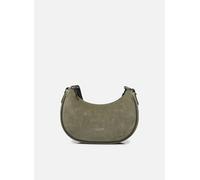 Lancaster Sac besace Zippé S Suède T.U Verde