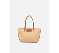 Lancaster Sac cabas épaule Zippé KBA Marinière Osier T.U Marrón