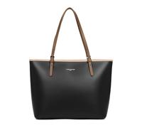 Lancaster - Sac cabas épaule Zippée L Smooth - Bags - Mujer - Negro - ONE SIZE -