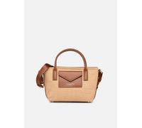 Lancaster Sac cabas main Zippé Mini KBA Marinière Osier T.U Marrón