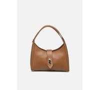 Lancaster Sac hobo Foulonné Double T.U Marrón