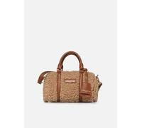 Lancaster Sac polochon Zippé Moumoute T.U Marrón