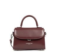 LANCASTER | Suave Even - Bolso de mano pequeño de piel de vaca lisa burdeos