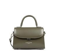 LANCASTER | Suave Even - Bolso de mano pequeño de piel de vaca liso caqui ahumado