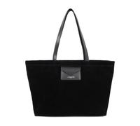 Lancaster - Suédine KBA Bolso Tote Grande con Cremallera para el Hombro - Bags - Mujer - Negro - ONE SIZE -