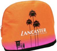 Lancaster sun beauty neceser de material naranja para mujer / bolsa de