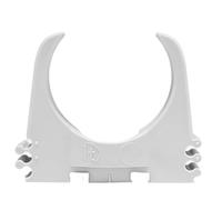 Lancelot® Abrazadera M25 para tubo de clip, 100 unidades/paquete, abrazadera de fijación, abrazadera de montaje en superficie, abrazadera rápida