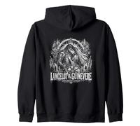 Lancelot Guinevere Love rompe el Romance de Camelot Sudadera con Capucha