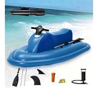 Lancha Eléctrica para Surf Acuático, Lancha Neumática con Motor Reacción