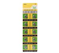 LANCHEN 10 Uds batería alcalina de Moneda AG3 1,55 V Pilas de botón SR41 192 L736 384 SR41SW CX41 LR41 392 Cadena de lámpara luz de Dedo Reloj Juguetes Remoto