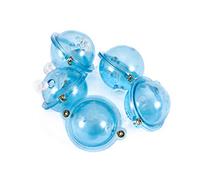LANCHEN 5 unids/Set Flotador de Pesca ABS Bolas de plástico Bola de Agua flotadores de Burbujas Aparejos de Pesca en el mar Accesorios al Aire Libre Azul Rojo 25/32/40 / 47mm