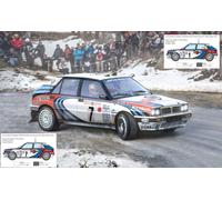 Lancia Delta HF Integrale Monte Carlo 1990 Versión #1 Or #7 Plástico Kit 1:24