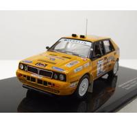 Lancia Delta Integrale 16V #2 Camel Barum Rally 1990 Amarillo Modelo 1:43 Ixo
