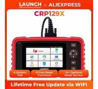 LANCIO CRP129X OBD2 escáner lector de código automotriz herramientas de diagnóstico de coche Autoscanner Diagnost Creader 129X OBDII actualización gratuita Global Version