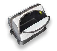 Lanco Automotive LI-9002 - Bolsa de Transporte para Animales pequeños, Lavable, Cesta de Coche Lanco, Color Blanco y Gris