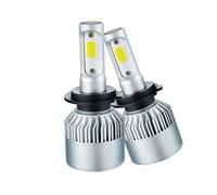 LANCO Bombillas de faro LED, 2X H7 72W 6000K kit faro LED bombillas de faro, xenón ultra brillante y HID