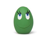 Lanco - Juguete para Mascotas, Huevo Ríe Pequeño, Caucho Natural (Látex), Color Verde