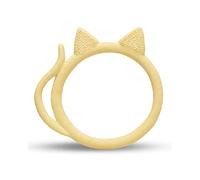 Lanco Mordedor para bebé Coco el Gato, 100% Caucho Natural (Látex)