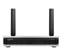 LANCOM 1800EFW EU Router / Punto de Acceso Wi-Fi 6 Doble Banda (2.4/5 GHz) Negro/Plata con 4 Puertos LAN Ethernet y 1 USB