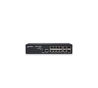 LANCOM GS-2310P+ - Conmutador de capa 2 gestionado, 8 puertos GE POE según IEEE 802.3af/at con 130 W, 2 puertos combinados (TP/SFP)