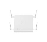 LANCOM LX-6402 (WW) - Punto de acceso WiFi 6 con hasta 2400 Mbit/s, 4 antenas de haz redondo flexibles, PoE (IEEE 802.3at), Wi-Fi Dual Concurrent (2,4 y 5 GHz) 4x4 MU-MIMO, 2,5 Gigabit Ethernet PoE, color blanco