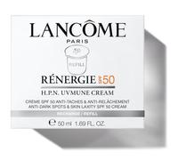 Lancôme - Rénergie Crema H.P.N. UVMUNE SPF 50 - Crema Antimanchas y Antiedad - Rostro, Cuello y Frente - Alta Sensorialidad - Tecnología Patentada - 50 ml