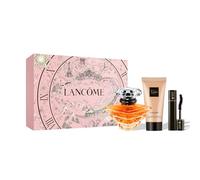 Lancôme Trésor - Juego de fragancias, aroma icónico de rosa y melocotón, con loción corporal y rímel Hypnôse, Eau de Parfum 30 ml, loción corporal 50 ml, mini rímel de 2 ml, edición festiva