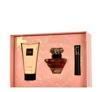 Lancôme Trésor - Juego de fragancias, aroma icónico de rosa y melocotón, con loción corporal y rímel Hypnôse, Eau de Parfum 30 ml, loción corporal 50 ml, mini rímel de 2 ml, edición festiva