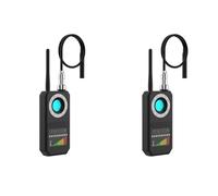 Lancoon 2 Pack Cámara Oculta Detector Anti-Espía Anti-Vigilancia Anti-Localización Señal Inalámbrica Bug GPS Detección Prevenir Rastreador Eavesdrop para Hotel Viajes Casa Oficina