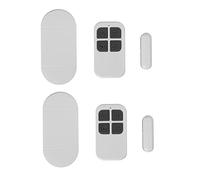 Lancoon 2 Paquete de Sensor de Alarma de Puerta inalámbrico con Control Remoto Sirena magnética antirrobo de 130 dB Advertencia de Baja Potencia en Espera Prolongada para Seguridad en el hogar