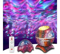 Lancoon Proyector Galaxia Huevo Dinosaurio Luz Nocturna Música Inalámbrica USB Ruido Blanco Proyector Estelar Control Remoto Niños