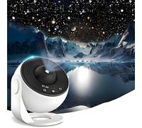 Lancoon Proyectores Galaxy para dormitorios con focos alta definición y luces nocturnas con 13 discos reemplazables, para proyección cielo estrellado 12.5 m² decoración de techo doméstico infantil