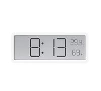 Lancoon Reloj Digital de Pared con Temperatura Humedad Pantalla LCD Fecha 12/24 Horas Soporte de Sobremesa Agujero para Colgar Fácil de Leer Muestra para Hogar Sala de Estar Dormitorio Oficina