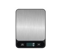 Lancoon Smart Food Scale 10kg/1g Balanza Digital de Cocina Gramos y Onzas para Cocinar Hornear Pérdida de Peso Acero Inoxidable Batería Incluida Negro