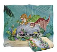 Land Before Time Littlefoot and Friends Silky Touch Super Soft Throw Blanket 152 X 127 Cm