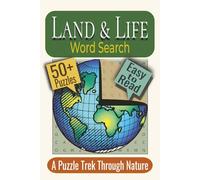 Land & Life Word Search Puzzle Book: Puzzles featuring Forests, Oceans, and Wildlife