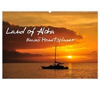Land of Aloha - Hawaii Monatsplaner (Wandkalender 2026 DIN A2 quer), CALVENDO Monatskalender: 14 beeindruckende Bilder aus dem Land des Aloha und 50. Bundesstat der USA