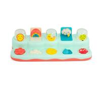 Land of B B. Toys- Pop-Up Buddies Peluches y muñecos doudou, Multicolor 72063