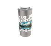 Land of Endless Horizons Vaso térmico de acero inoxidable de doble pared