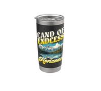 Land of Endless Horizons Vaso térmico de acero inoxidable de doble pared