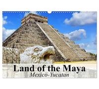 Land of the Maya Mexico-Yucatan (Wall Calendar 2026 DIN A3 landscape), CALVENDO 12 Month Wall Calendar: The magic of the Mexican Carribean