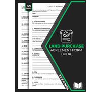 Land Purchase Agreement Forms: Property Purchase Contract Between Buyer & Seller | Land Purchase Agreement Form Book | 50 Forms