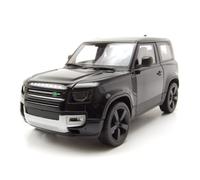 Land Rover Defender 2020 Negro Modelo De Coche 1:24 Welly