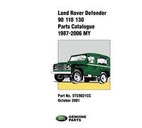 Land Rover Defender 90 110 130 1987-2006 MY Parts Catalogue: STC9021CC
